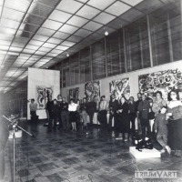 Открытие  выставка в ЦДХ 1989г.